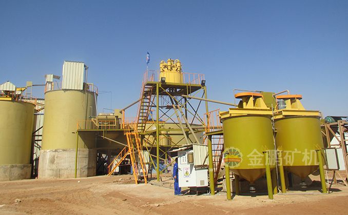 蘇丹500t/d 金礦選廠